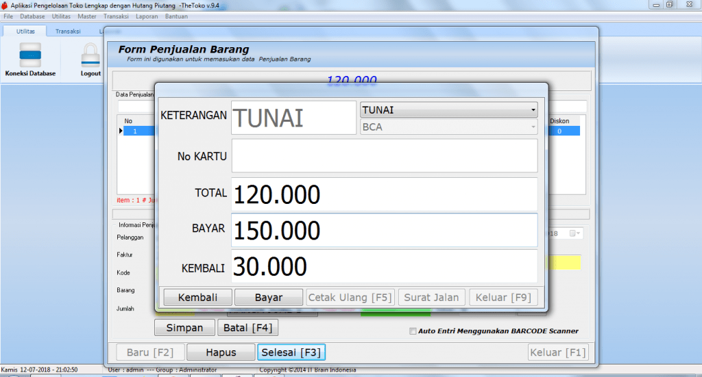 Software Kasir Toko