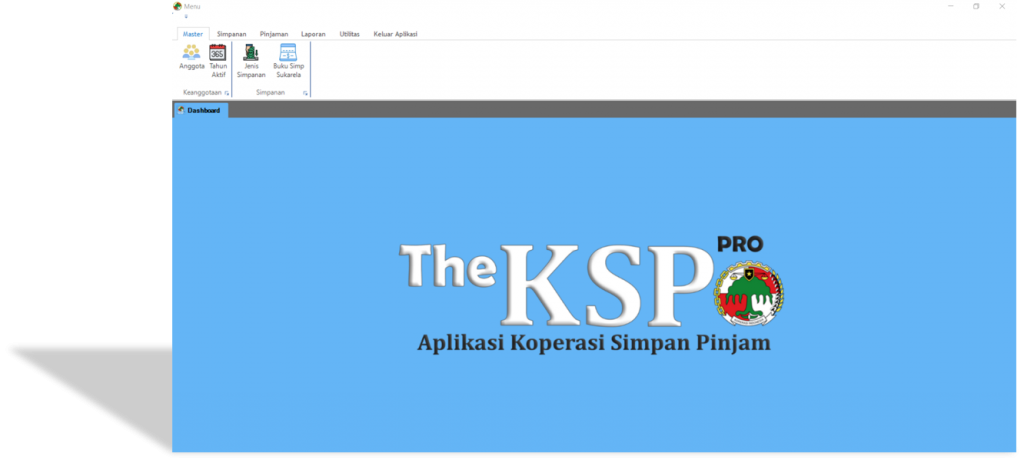 Aplikasi Koperasi Simpan Pinjam - TheKSP pro Home