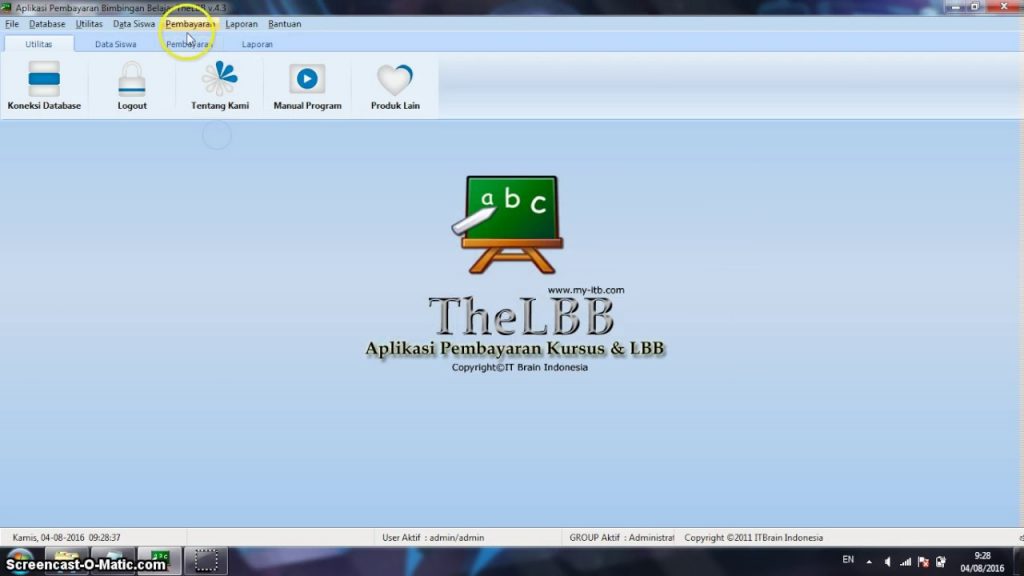 Software Pembayaran LBB