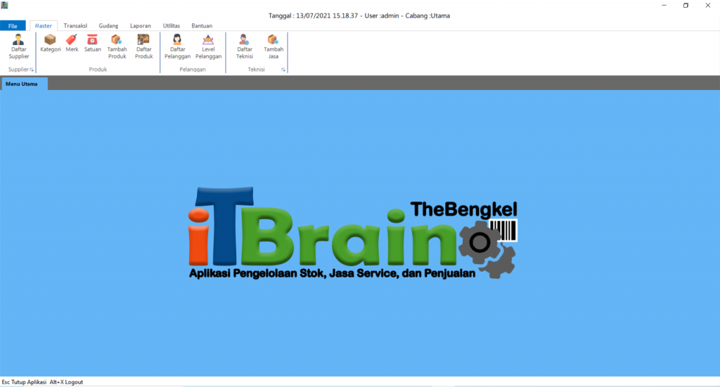 Software Kasir Bengkel
