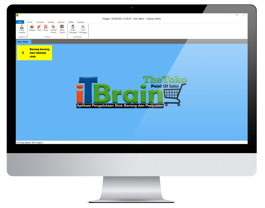 Software Toko ITBrain POS